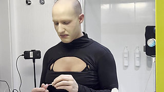 Male to Blonde Beauty Female Makeover Transformation