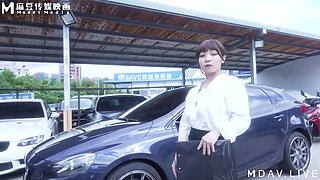 Md-0265 Footjob Sales Pitch of a Saleswoman