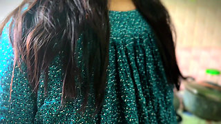 Hot MILF Muslim Bhabhi Gets Anal Fucked by Debar When She Was Cooking in Kitchen & Husband Not at Home - Arab Anal Sex