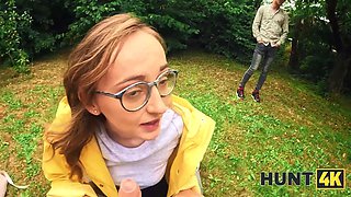 Hunt4k. she deepthroated a dick and smooched her boyfriend after