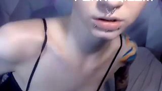 Short-haired emo webcam show: Amateur  Bongacams Porn