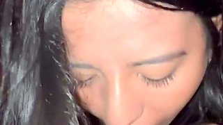 My hot girlfriend takes my cock