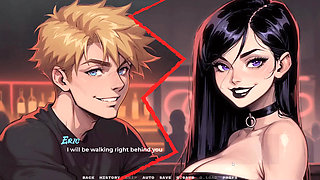 My New Girlfriend Taboo Hentai Game Ep. 41 BDSM Spanking with My Goth GF!