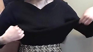 Slender Pale Beauty Overwhelmed After Long Time Away as Her Body Trembles and Control Slips Completely