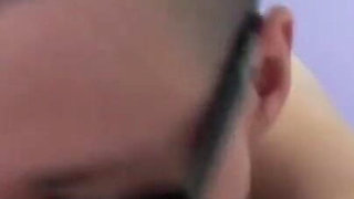 Flexible Amateur Guy Sucks Own Big Cock in Fetish Solo