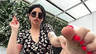 Mistressglamorous - Casual Smoking Pov Dirty Feet