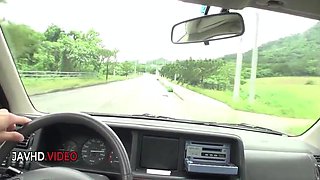 Saya Tachibana - Sexy Japanese Beauty Provides Intense Roadside Blowjob Experience