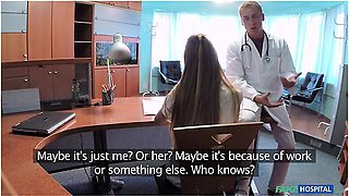 Doctor Fucks Lonely Nurse On Desk Risky Creampie Quickie With Steve Q, Blonde Nurse And Alexis Crystal