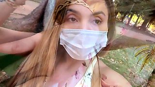 Flagrada no parque.... onlyfans: bolivianamimi