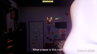 Spider-Verse Parody - Miles & Gwen's First Lesson in Love WM 30FPS (Sound) By Visualoos Animation 3D Hentai