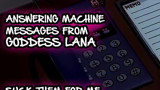 AUDIO ONLY - Answering machine messages 1 suck them for me