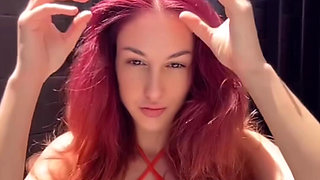 Italian Long Hair Big Boobs Stepmom Artemisia Love Smoking Session Outdoor