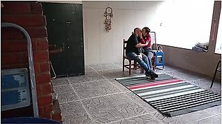 The Stepsister Was In The Backyard And The Stepbrother Convinced Her To Have Sex With Him