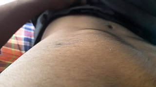 Sexy boy touching himself in a horny mood