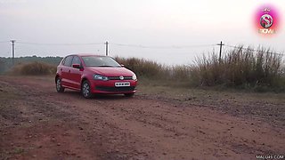 Indian Night Drive Sparks Uncut Passion in Outdoor Public Heat