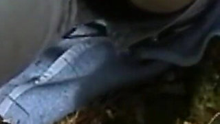 Funny foursome in the woods with Diana