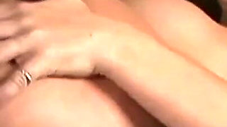 Sexy Horny Blonde MILF Sucks Big Black Cock Thoroughly and Then Gets Fucked Doggy Style Hard