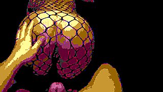 Amateur babe loves hardcore pumping action