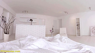 Ninth month preggo stepmom POV fucked