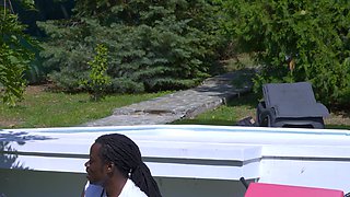 Eva Barbie Gets Rough BBC Anal Outdoors