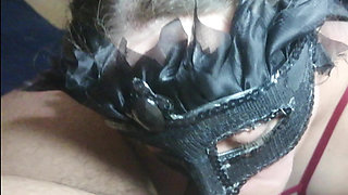 My horny neighbor gives me great head and masturbates me with her big tits