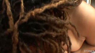 Attractive Big Titty Latina Blows Cock - Cumshot