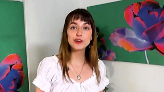 Brunette Solo Webcam Masturbation