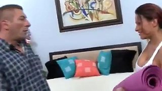 Ava Lauren is one Hot yoga Milf teacher: Blowjob, Big Tits  Big Ass Porn