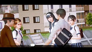 Wednesday Addams gets fingered in a wild hentai adventure