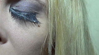 The Pretty Blonde Slut Loves Big Dicks in POV