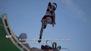 Christmas Blowjob Special with Stepmom - Big Natural Tits & Heart Problems