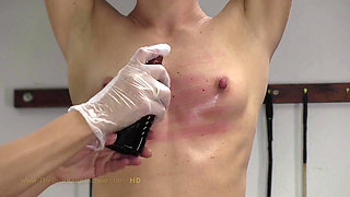 Sasha Spanking Machine - Breast Whipping