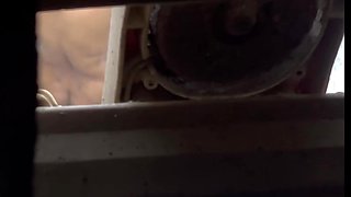 Bathing leak hidden cam nice boobs