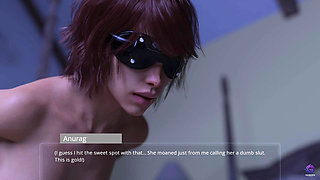 I Secretly Fucked My Big Ass Teacher! Tied up and Blindfolded - Midnight Paradise