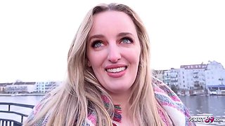 Blonde Stepmom Charlie Forde Takes Big Cock Pounding in Raw Casting Fuck
