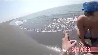 My Juicy Booty Adventure: a Sensual POV Beach Experience hd