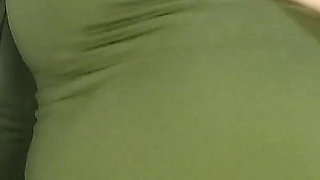 Voluptuous MILF Shows off Her Tits and Huge Ass in a Video Call with All Her Coworkers