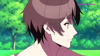 Cutie straddles cock on track as crowd cheers sweaty handjob ⋆ Exclusive Dubbed Anime