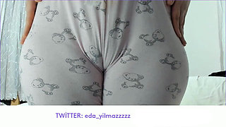 Camel Toe- Masturbation in Pajamas- Turkish Porn- Turkish MILF