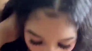 Amateur Latina Swallow Cum OF