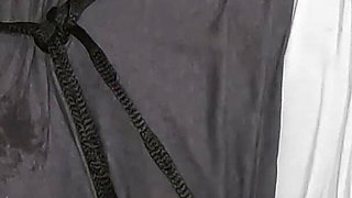 Tied Woman Begs, Please, Spank Me All Over Before You Let Me Orgasm - Pussy and Tits Punishment