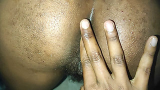 Indian girl solo pussy and ass fingering hard... Brinjal in pussy and ass