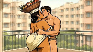 My wife became a vegetable seller Oh look, it's really fun.