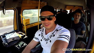 Czech Bang Bus 4: Tasty Bukkake with a Hairy MILF