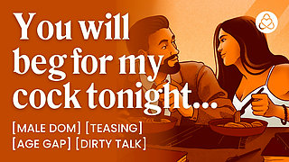 ASMR Audio Porn: Dominant Teacher Fucks His Submissive Student At Home - Edging & Dirty Talk - Erotic Audio Roleplay for Women