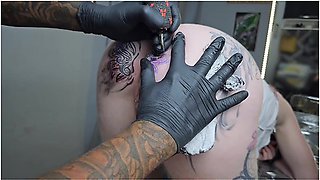 Starting The Day With A Change In My Anal Tattoo 2