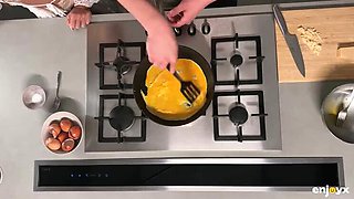 Redhead Beauty Screaming Orgasms on Kitchen Table