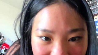 MichelleFromChina Deepthroats And Gets CIM On Live Onlyfans