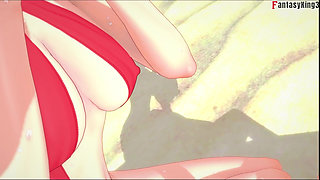 Burnice Bikini Blowjob on the Beach - 1 - Zenless Zone Zero (zzz)
