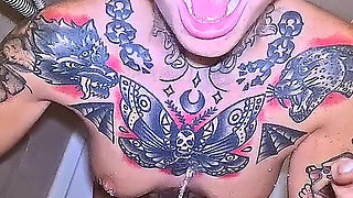 Piss Hungry Whore Gets Used as Toilet